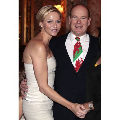 Charlene & Albert von Monaco: Verliebt bei Charity-Gala