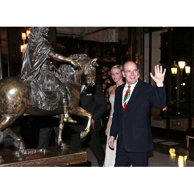 Charlene & Albert von Monaco: Verliebt bei Charity-Gala