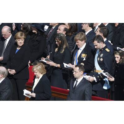 Prominente bei Papst