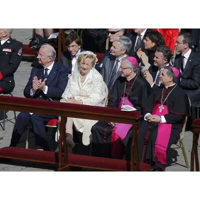 Prominente bei Papst