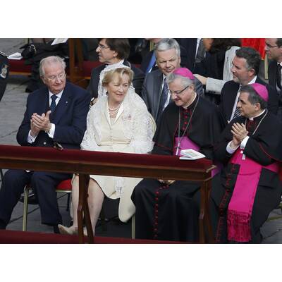 Prominente bei Papst