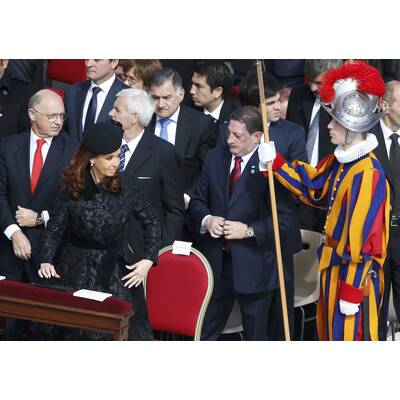 Prominente bei Papst