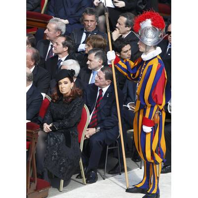 Prominente bei Papst