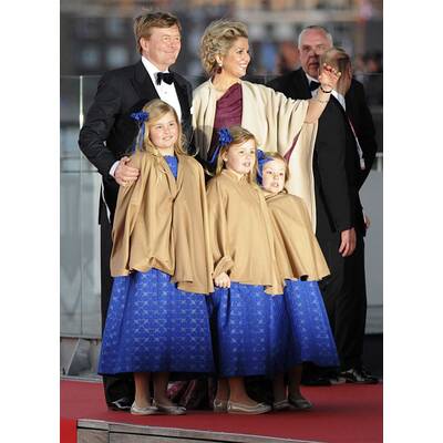 Krönung in den Niederlanden: Prinzessinnen bei der Probe