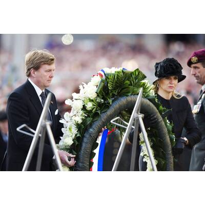 Willem & Maxima beim Totengedenktag
