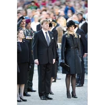 Willem & Maxima beim Totengedenktag