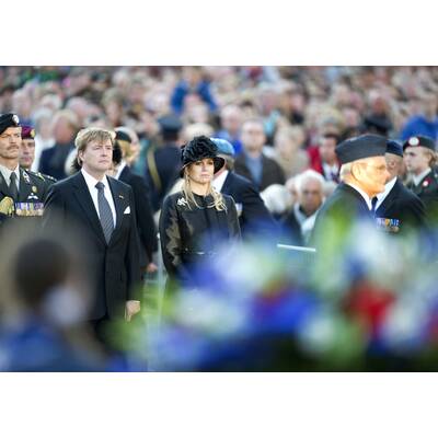 Willem & Maxima beim Totengedenktag