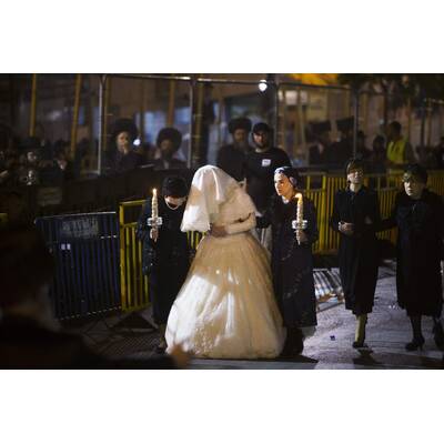 Ultra-Orthodoxe jüdische Braut Hannah Batya Penet