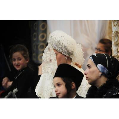 Ultra-Orthodoxe jüdische Braut Hannah Batya Penet