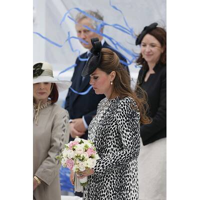 Herzogin Kate ist Schiffs-Patin