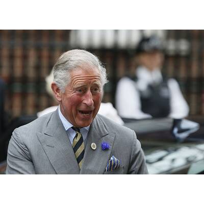 Prinz Charles & Camilla besuchen das Baby im Spital