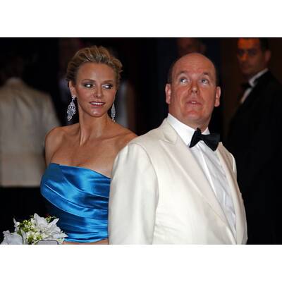 Charlène & Albert von Monace beim Rotkreuz-Ball