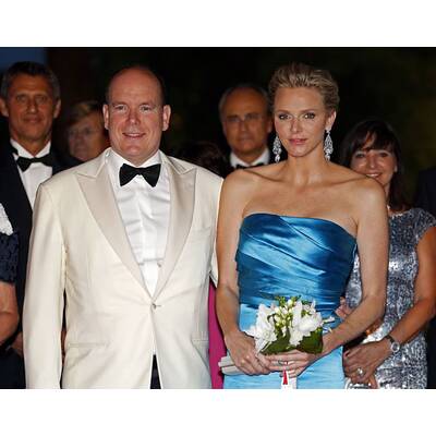 Charlène & Albert von Monace beim Rotkreuz-Ball