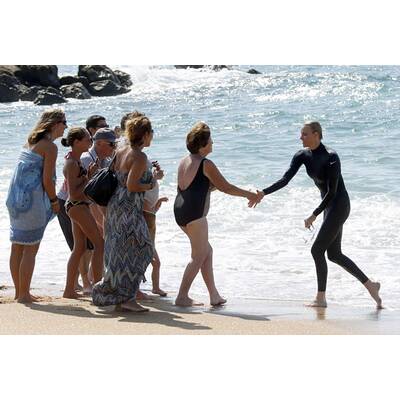 Fürstin Charlène in ihrem Element