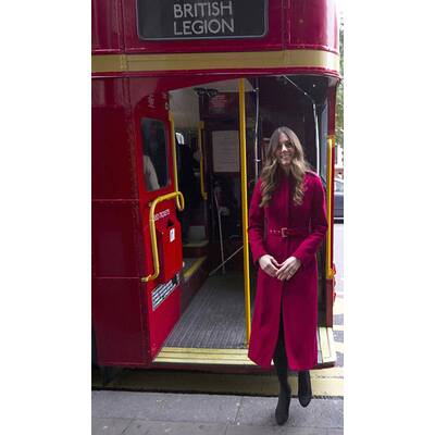 Kate & William beim Poppy Day in London