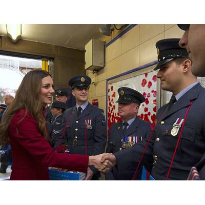Kate & William beim Poppy Day in London