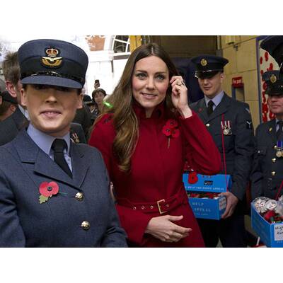 Kate & William beim Poppy Day in London