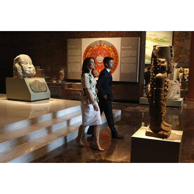 Mary & Frederik von Dänemark in Mexiko