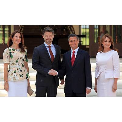 Mary & Frederik von Dänemark in Mexiko