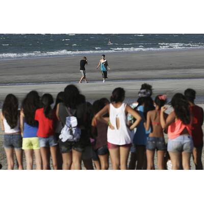 Justin Bieber fährt Quad in Panama