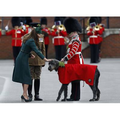 Herzogin Kate & Prinz William bei der St. Patrick's Day Parade