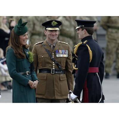Herzogin Kate & Prinz William bei der St. Patrick's Day Parade
