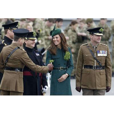 Herzogin Kate & Prinz William bei der St. Patrick's Day Parade