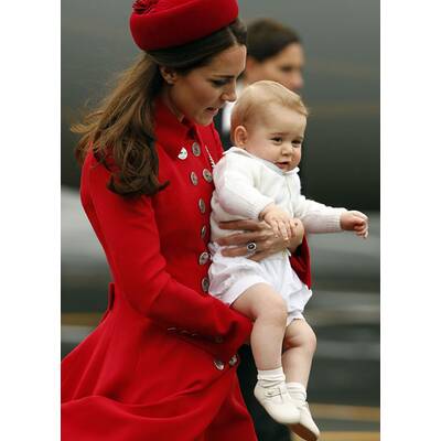 Kate & Will mit Baby George in Neuseeland