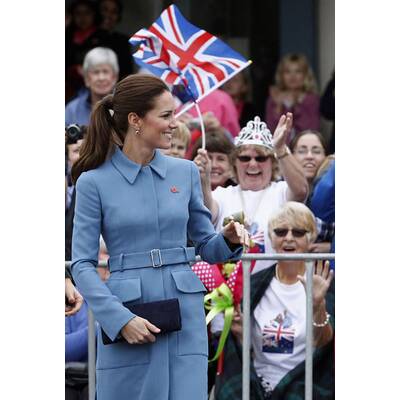 Herzogin Kate & Prinz William in Neuseeland begrüßt