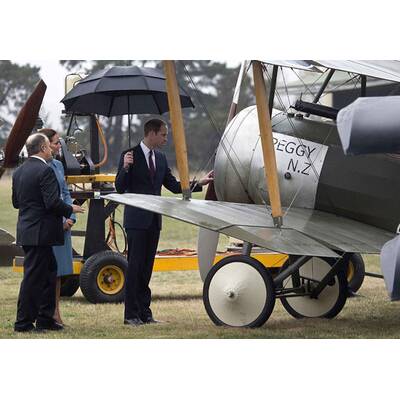 Herzogin Kate & Prinz William in Neuseeland begrüßt