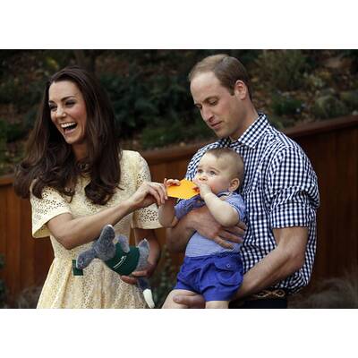 Herzogin Kate, Prinz William & Baby George: Abschied von Australien