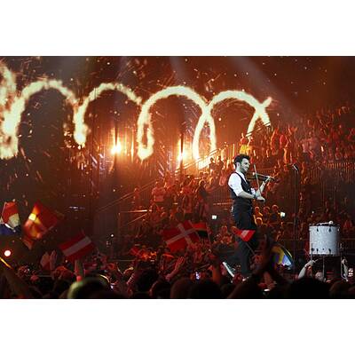So bombastisch war der Song Contest