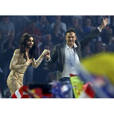 Conchita Wurst triumphiert beim Song Contest