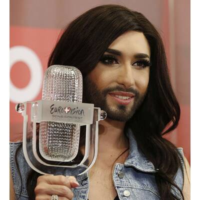 So jubelnd wurde Conchita Wurst empfangen