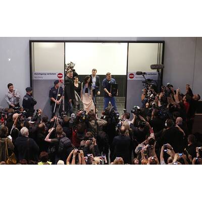 So jubelnd wurde Conchita Wurst empfangen