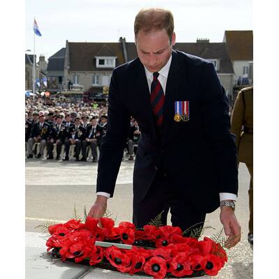 Kate & William treffen Veteranen am D-Day