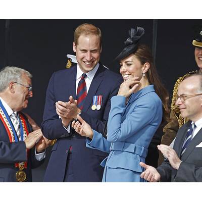 Kate & William treffen Veteranen am D-Day