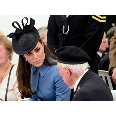 Kate & William treffen Veteranen am D-Day