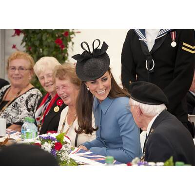 Kate & William treffen Veteranen am D-Day
