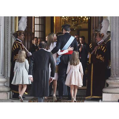 König Felipe: Seine Vereidigung