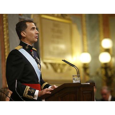 König Felipe: Seine Vereidigung