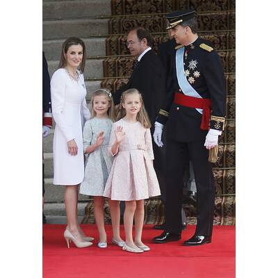 Königin Letizia beim Thronwechsel in Spanien