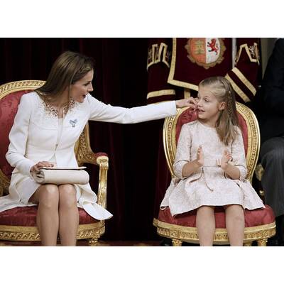 Königin Letizia beim Thronwechsel in Spanien