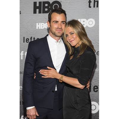 Jennifer Aniston & Justin Theroux verliebt bei Premiere