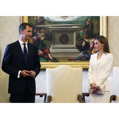 König Felipe & Königin Letizia: Antrittsbesuch beim Papst