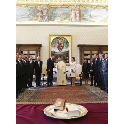 König Felipe & Königin Letizia: Antrittsbesuch beim Papst