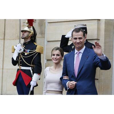 Königin Letizia & König Felipe in Paris
