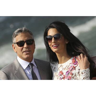 George Clooney & Amal: Die ersten Fotos nach der Hochzeit