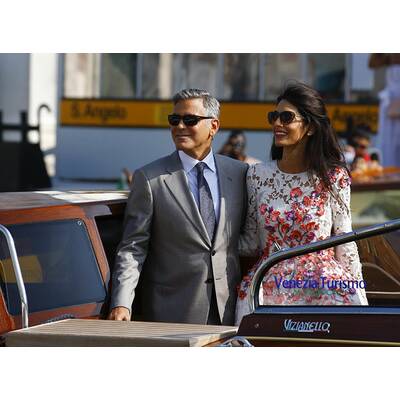 George Clooney & Amal: Die ersten Fotos nach der Hochzeit