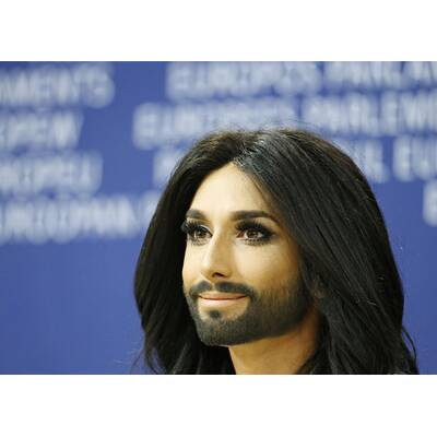 Conchita Wurst: Pressekonferenz im EU-Parlament
